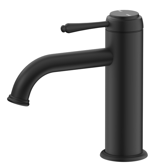 Mica Heritage Basin Mixer – Black