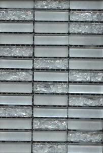 15X49X8Mm Sw Arctic Glass/Crack Mix