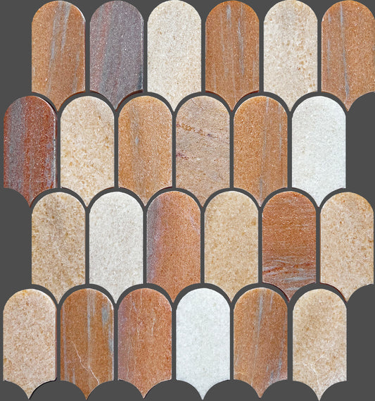50X103Mm Tms Artemis Feather Mosaic