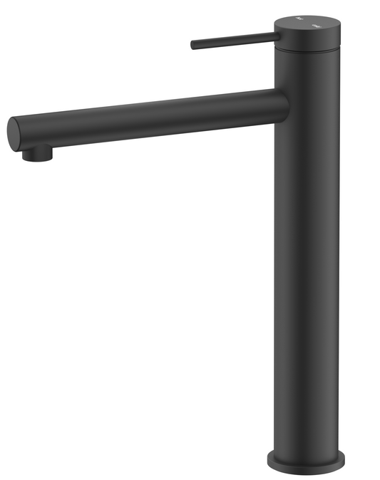 Mica Tall Basin Mixer Straight – Black
