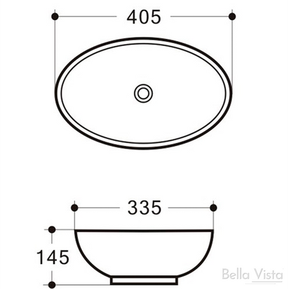 Gemini 405 x 335mm – White