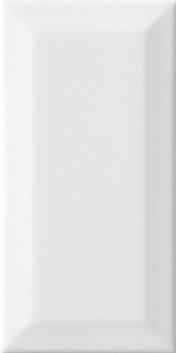 Kiwi Gloss Bevelled White 7.5X15