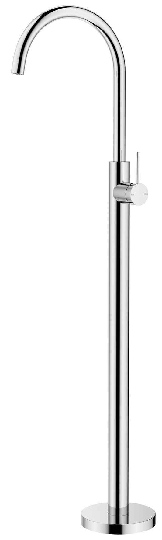 Mica Freestanding Bath Mixer – Chrome