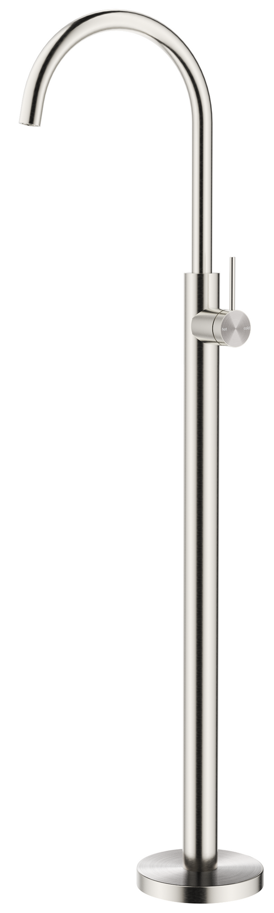 Mica Freestanding Bath Mixer – Brushed Nickel