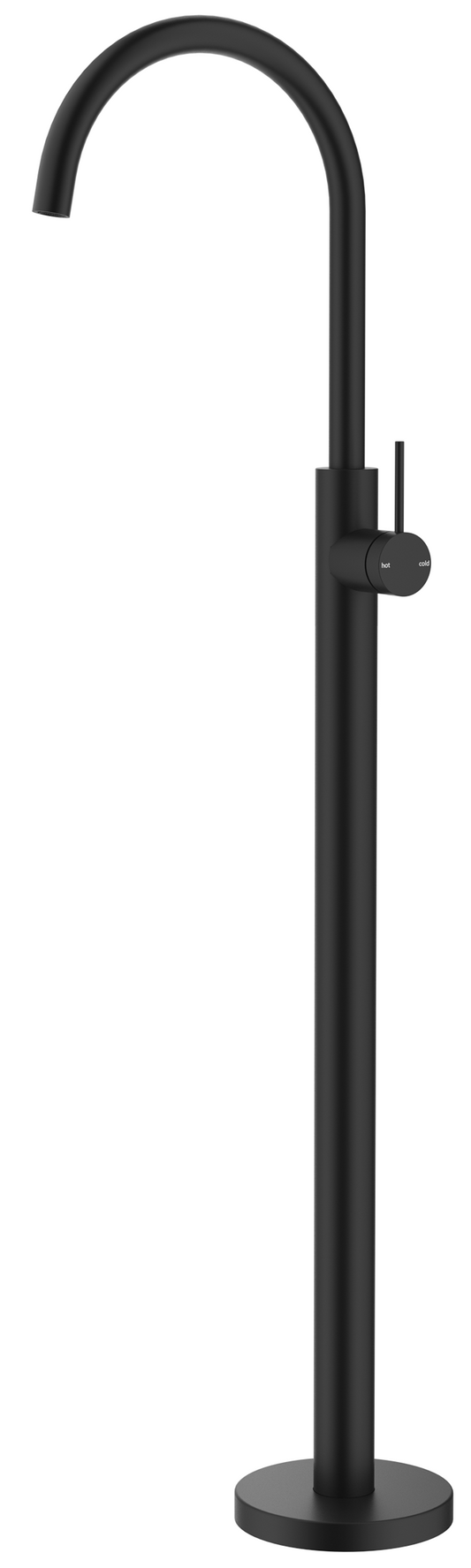 Mica Freestanding Bath Mixer – Black