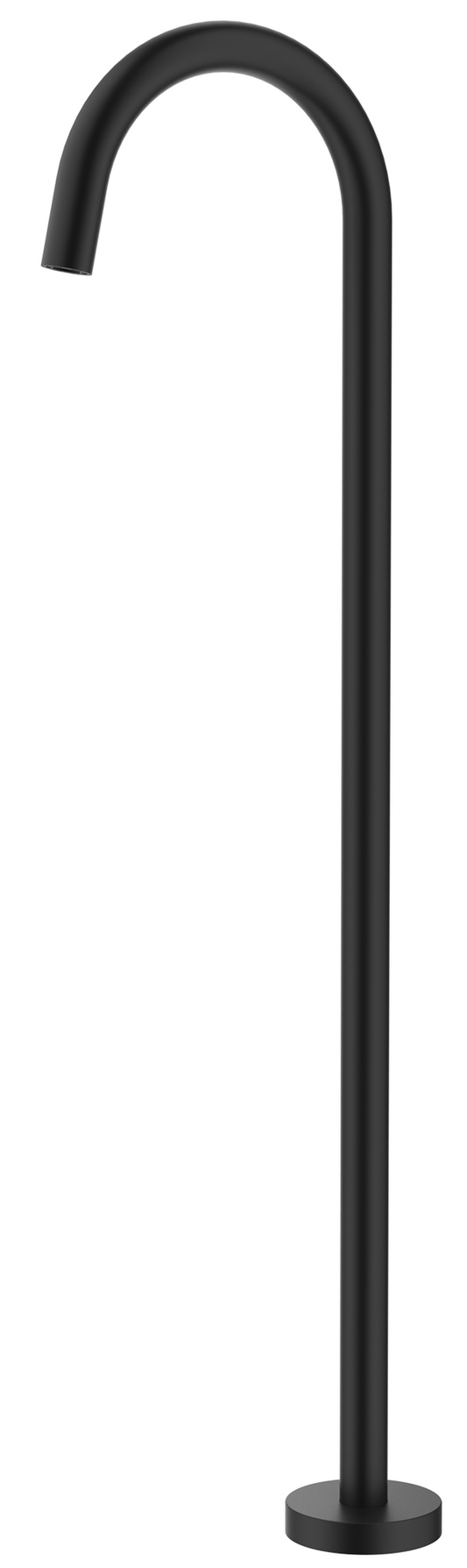 Mica Freestanding Bath Spout – Black