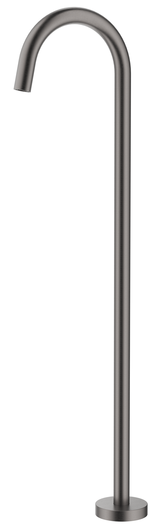 Mica Freestanding Bath Spout – Gunmetal