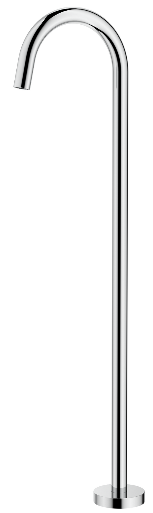 Mica Freestanding Bath Spout – Chrome