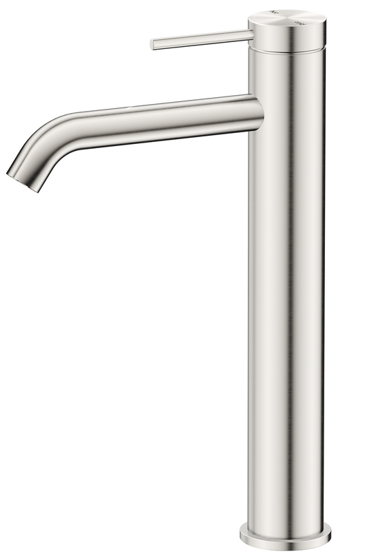 Mica Tall Basin Mixer – Brushed Nickel