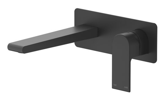 Beki Wall-Spout Combo - 1P - TRIM KIT ONLY – Black