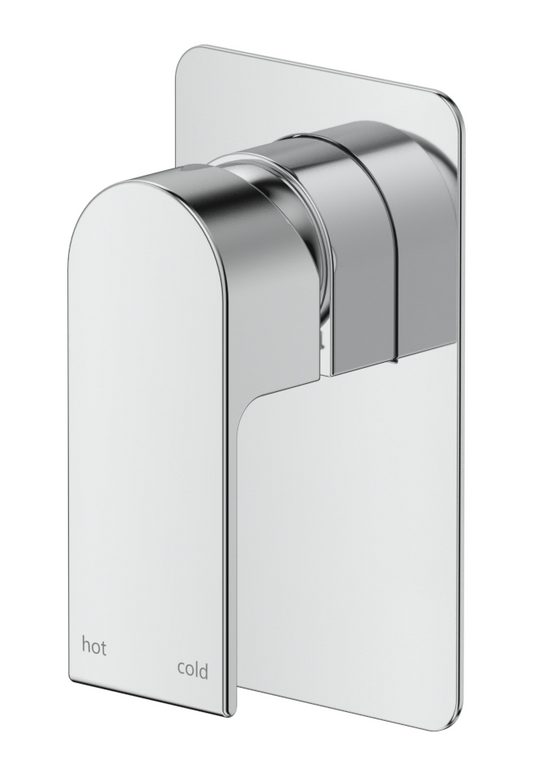 Beki Shower Mixer - Square Plate - TRIM KIT ONLY – Chrome