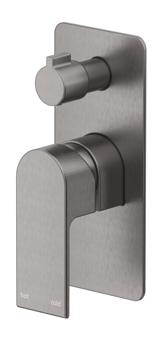 Beki Shower Mixer Diverter - 1P - TRIM KIT ONLY – Gunmetal