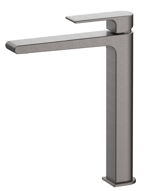 Beki Tall Basin Mixer – Gunmetal