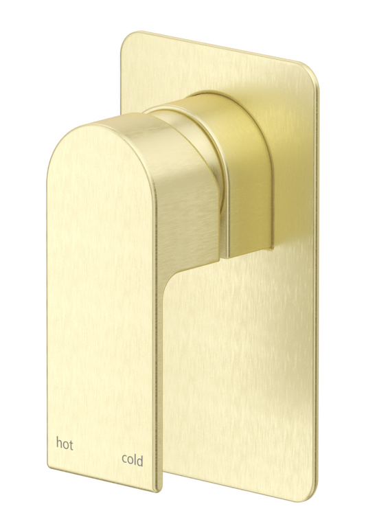 Beki Shower Mixer - Square Plate - TRIM KIT ONLY – French Gold