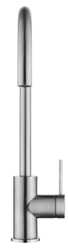 Mica Gooseneck Sink Mixer – Brushed Nickel