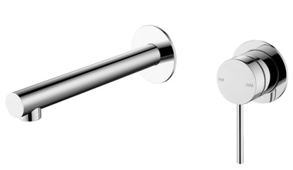 Mica Wall-Spout Combo - Straight Spout - 2P - TRIM KIT ONLY – Chrome