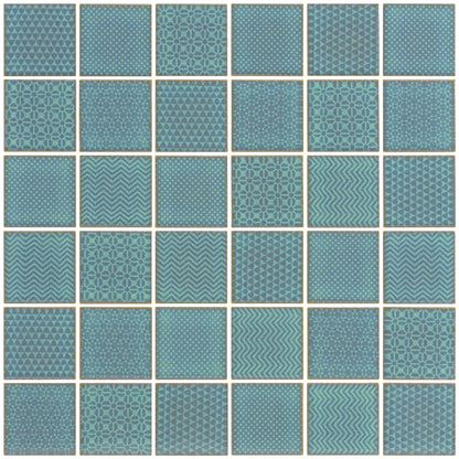 Cotto Celadon Pool Mosaics 4.7X4.7