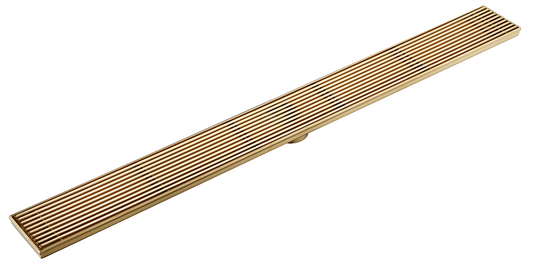 Builders Shower Grate 800 – Shiny Gold