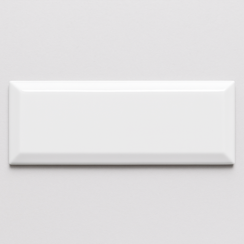 Cove Bevelled White Gloss 10x30