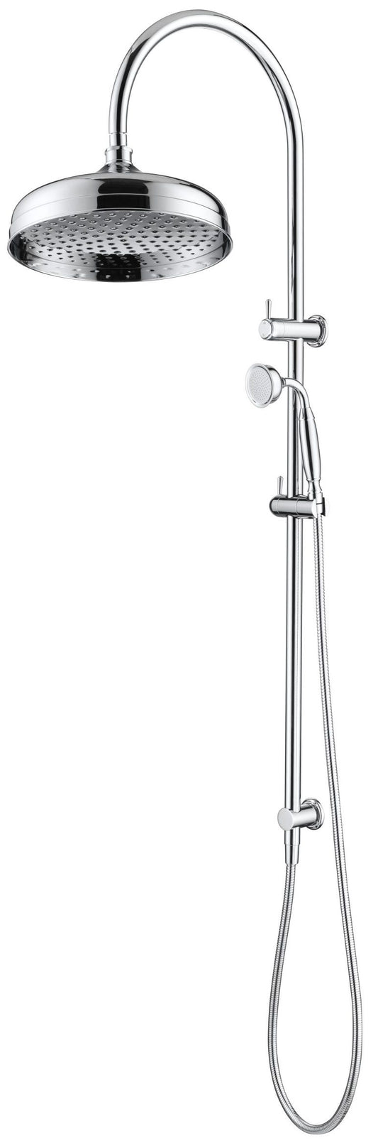Mica Heritage Dual Shower Rail – Chrome