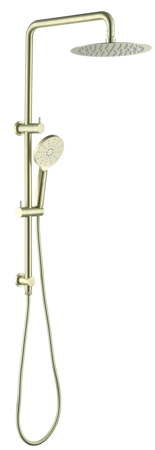 Mica Dual Shower Rail – French Gold