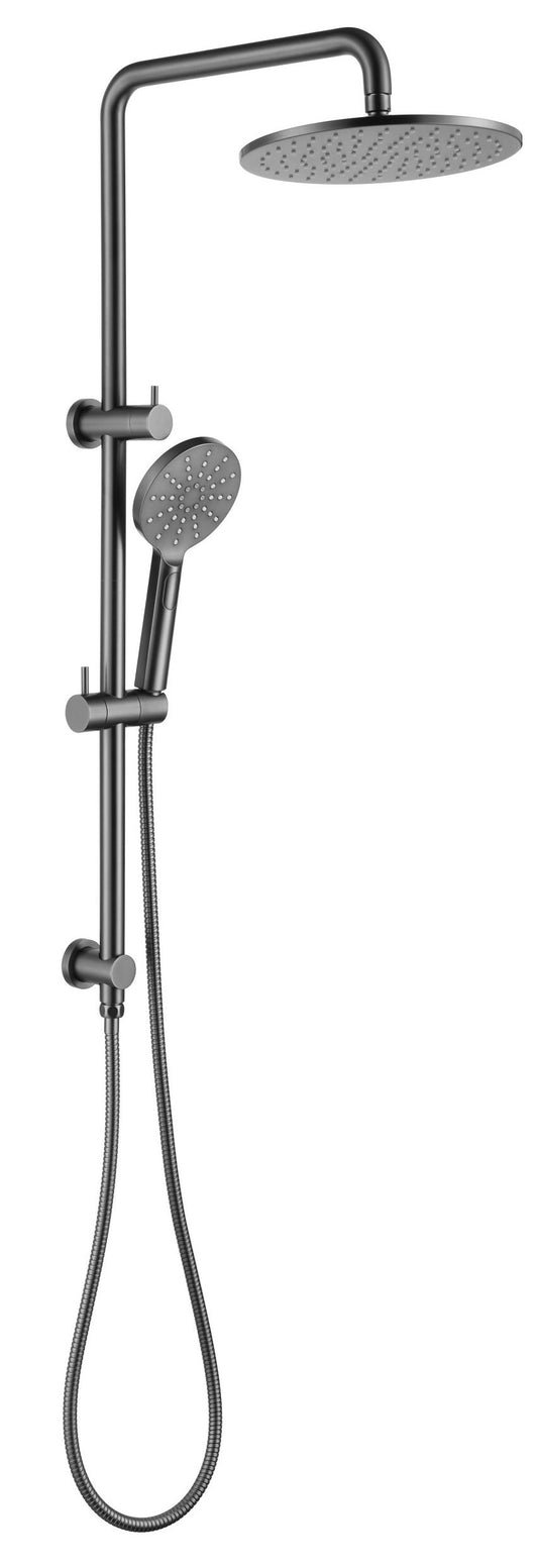 Mica Dual Shower Rail – Gunmetal