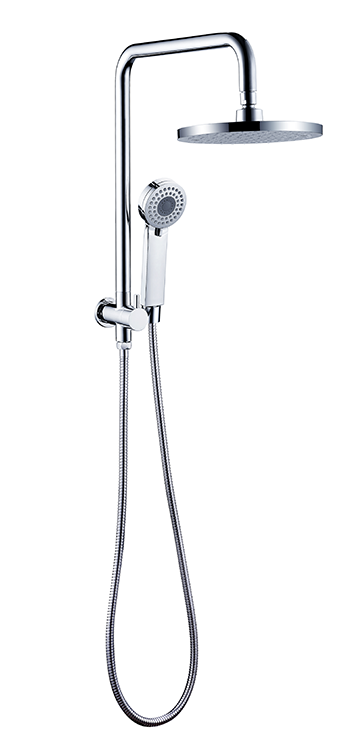 Mica Half-Rail Shower – Chrome