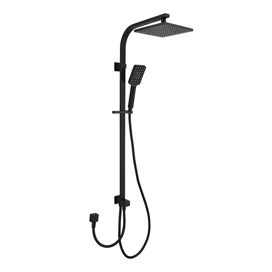Deko Dual Shower Rail - RetroFit – Black