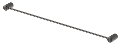 Mica Fluted Single Towel Rail – Gunmetal