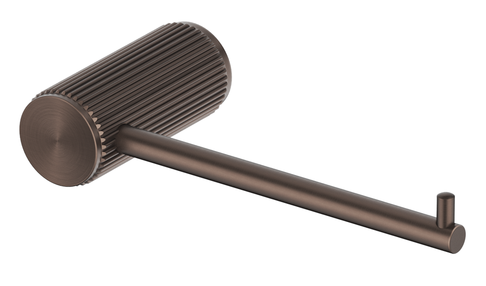 Mica Fluted Toilet Paper Holder 1111 – Stainless Steel