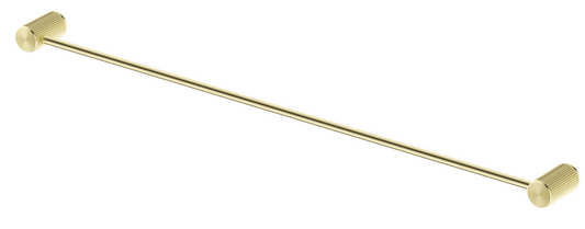Mica Fluted Single Towel Rail – French Gold