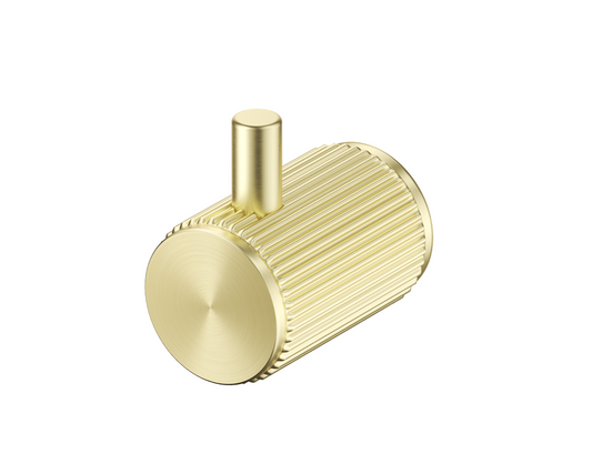Mica Fluted Robe Hook – French Gold