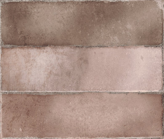 Hackney Terracotta Gloss 6.9X24