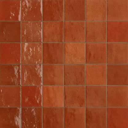 Zellige Terracotta Gloss 10x10