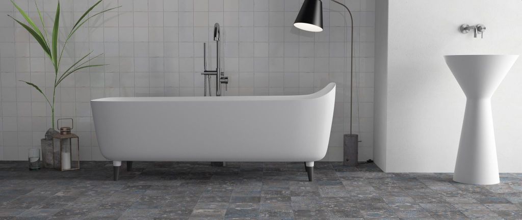 Zellige Chalk White Gloss 10x10