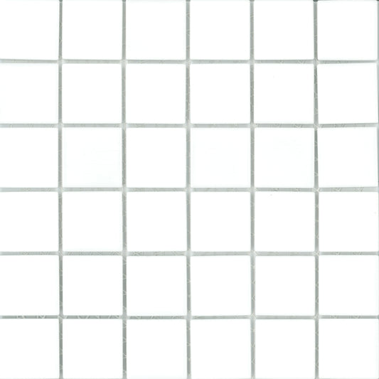 Cotto Pool Mosaics Gloss White 4.7X4.7