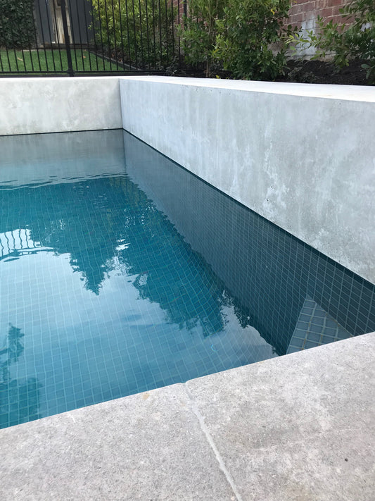 Cotto Pool Mosaics Grey Gloss 4.7X4.7