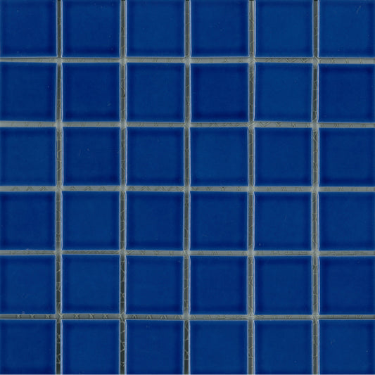 Cotto Pool Mosaics Gloss Sapphire 4.7X4.7