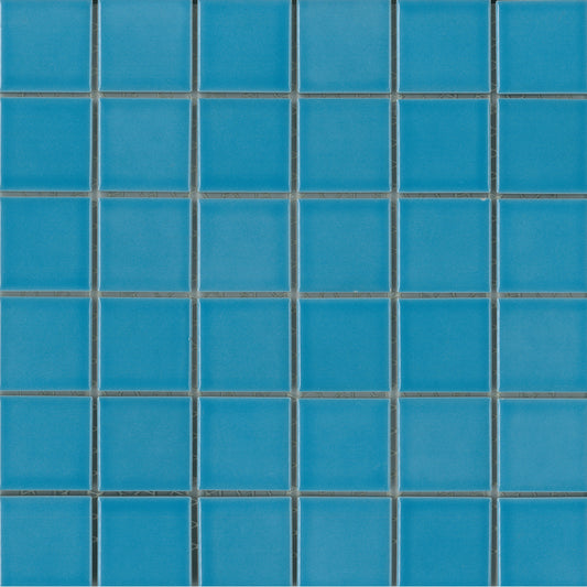 Cotto Pool Mosaics Gloss Sky Blue 4.7X4.7