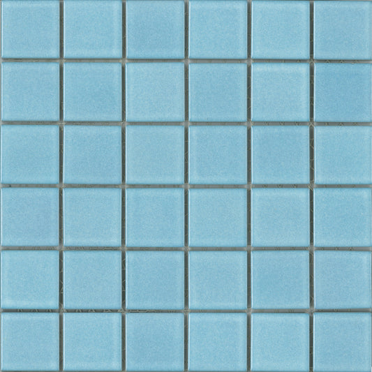 Cotto Pool Mosaics Gloss Aqua 4.7X4.7