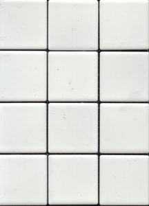 Cotto Palatino Mosaics Matt White 4.8X4.8