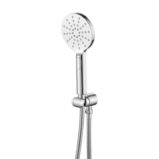 Mica Wide Hand Shower – Chrome