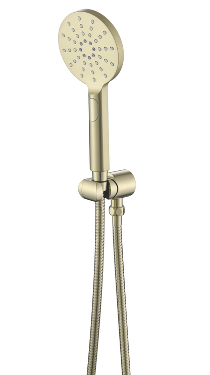 Mica Wide Hand Shower – French Gold