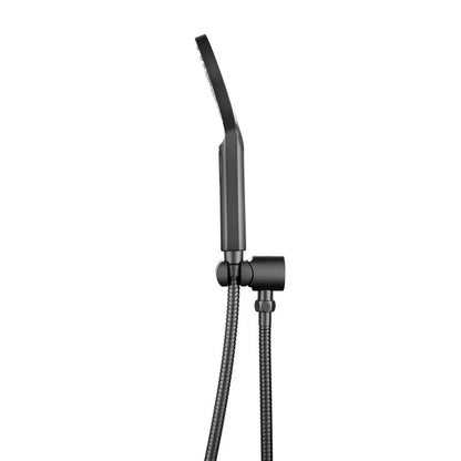 Mica Wide Hand Shower – Gunmetal
