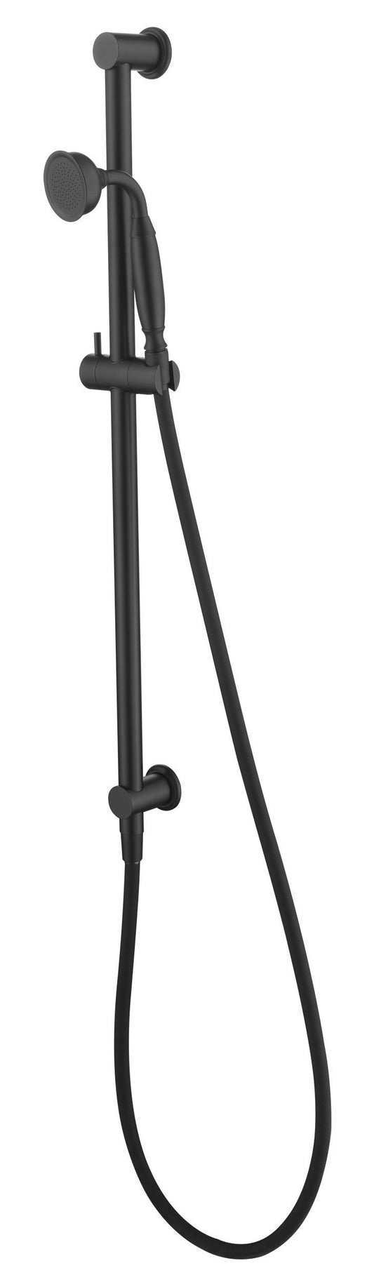 Mica Heritage Shower Rail – Black