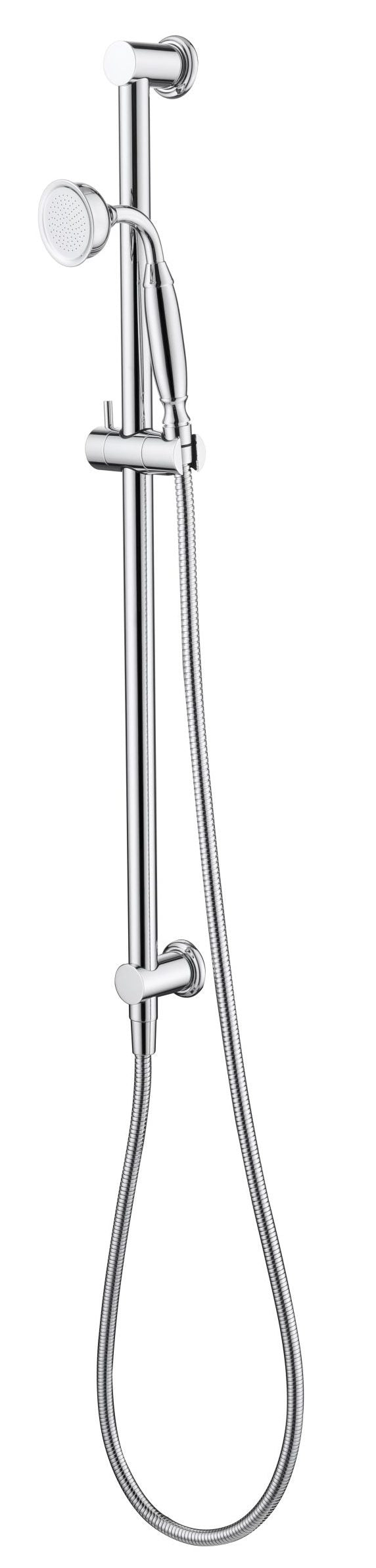 Mica Heritage Shower Rail – Chrome