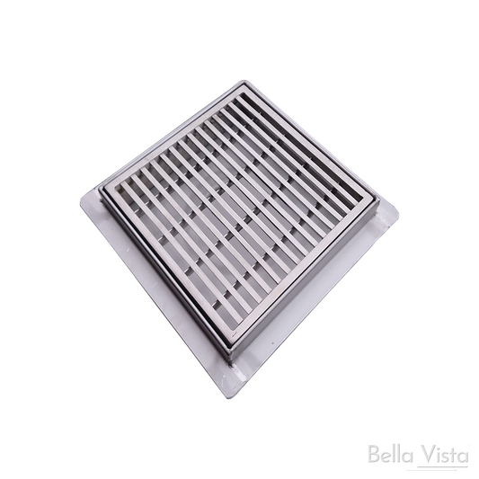 Zenon Shower Grate - Mini 130 – Stainless Steel