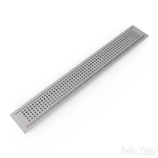 Zenon Shower Grate 900 – Stainless Steel