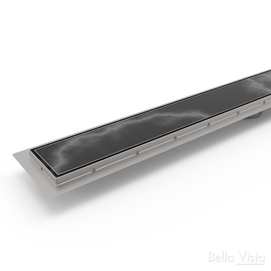 Zenon Shower Grate - Tile Insert 1100 – Stainless Steel
