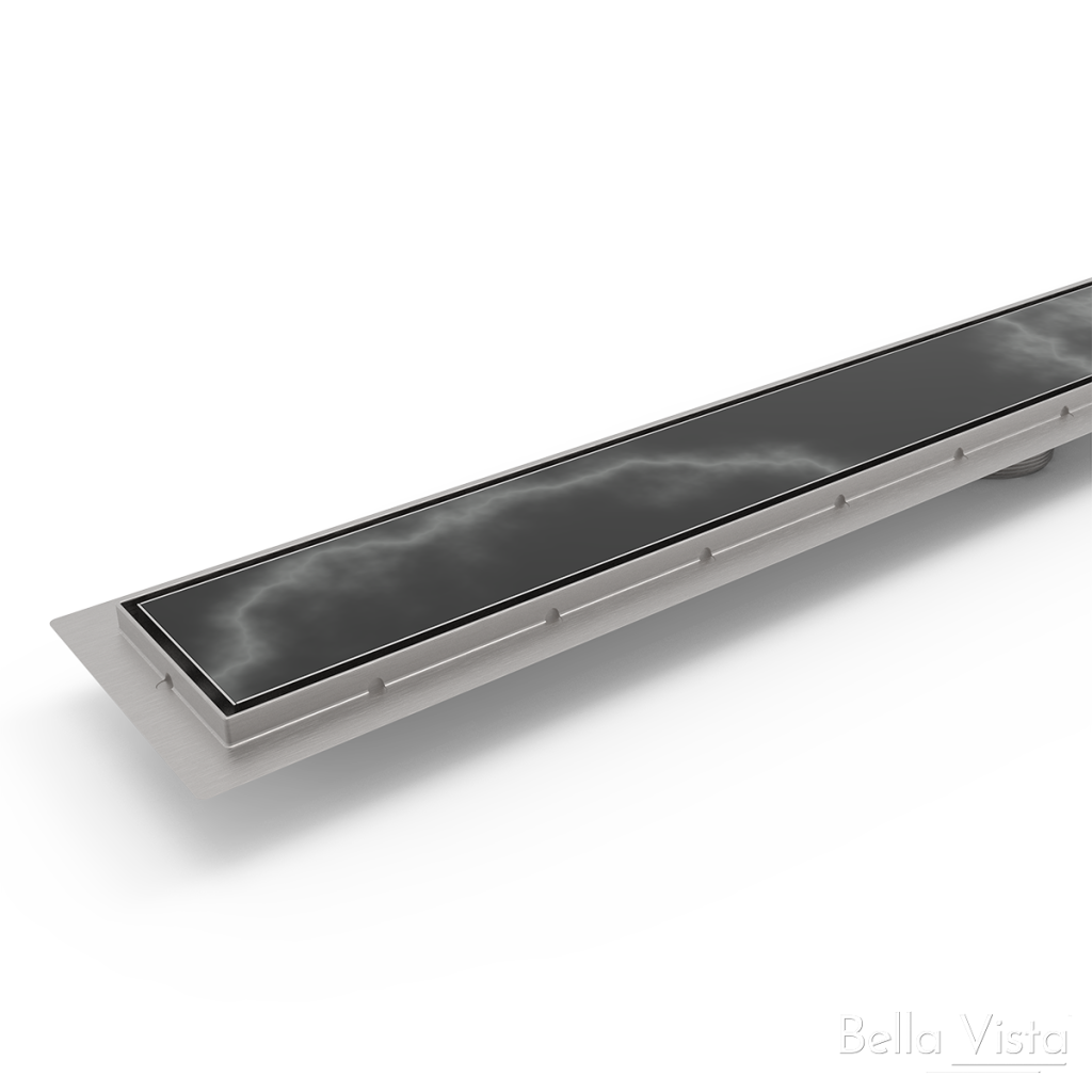 Zenon Shower Grate - Tile Insert 1500 – Stainless Steel
